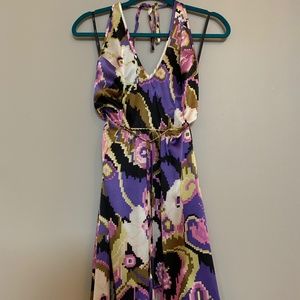 Silk low back dress by single dress